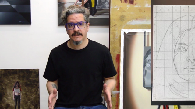 Curso de retrato realista a lápiz – Screenshot 2