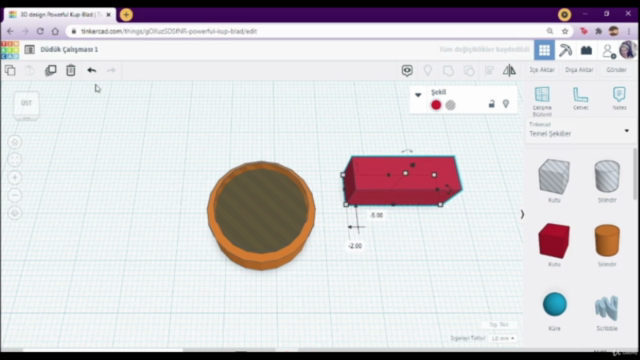 Tinkercad İle 0'dan 3 Boyutlu Tasarım Dersleri – Screenshot 2