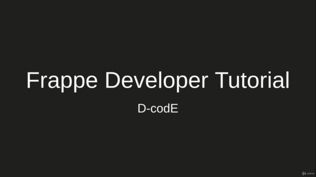 Frappe Framework – Screenshot 1