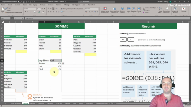 MICROSOFT EXCEL: LA FORMATION COMPLÈTE ET EFFICACE ! – Screenshot 3