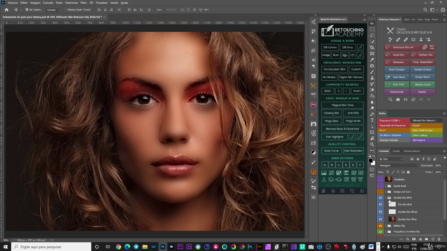 Photoshop para fotógrafos/Tratamento de pele. – Screenshot 3