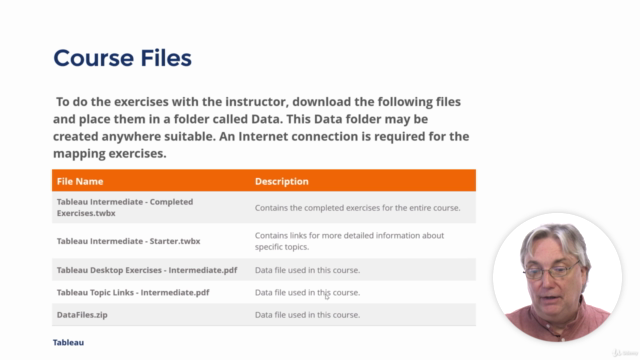 Tableau Desktop - Intermediate – Screenshot 3