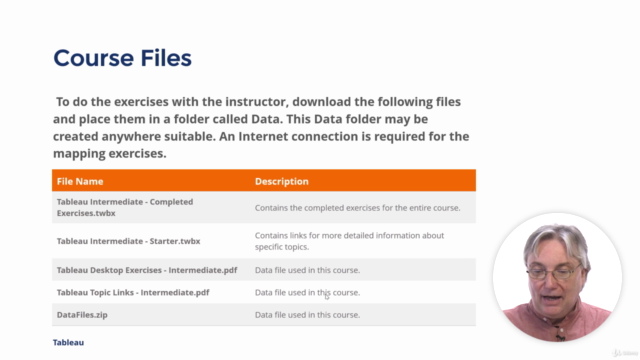 Tableau Desktop - Intermediate – Screenshot 4