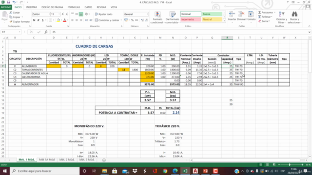 Diseño de Instalaciones Eléctricas en Edificaciones – Screenshot 2