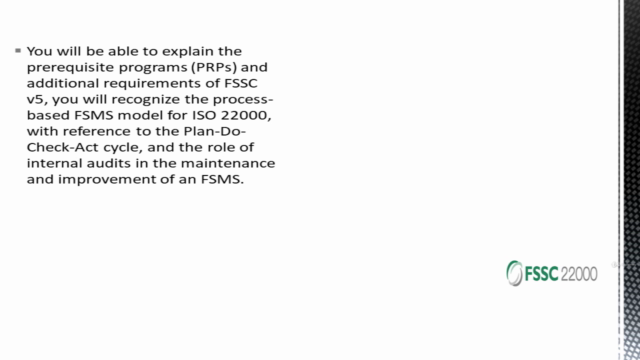 FSSC 22000 Implementation and Internal Auditor Course – Screenshot 3