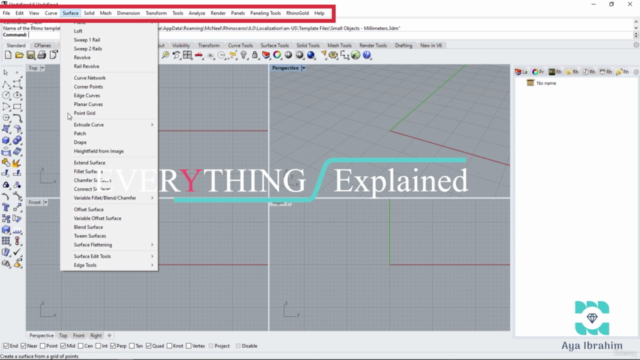 Rhinoceroses تصميم المجوهرات ببرنامج – Screenshot 2