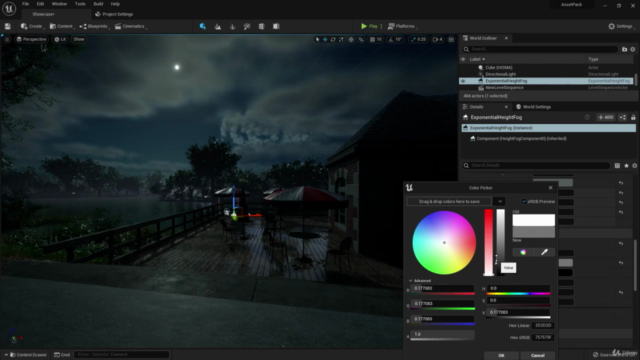 Unreal Engine 5- Beginner Lighting, Fog, and Post Processing - Screenshot_03