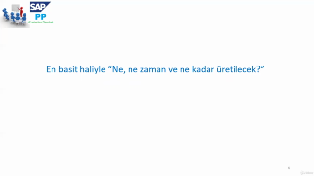 SAP ERP PP Üretim Planlama Eğitim Seti (Production Planning) – Screenshot 1