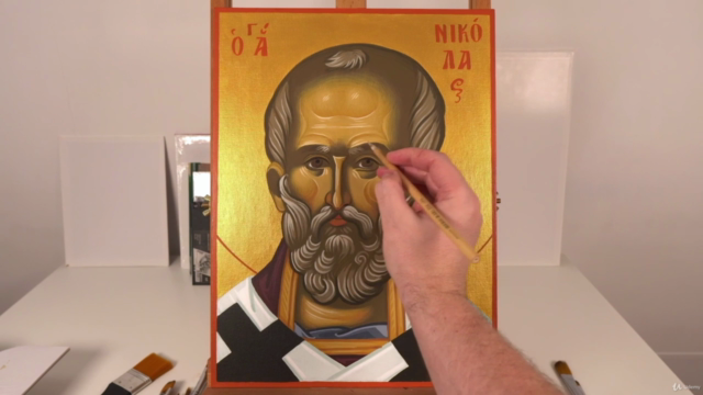 Learn how to paint Byzantine Icons (Part 4) – Screenshot 1
