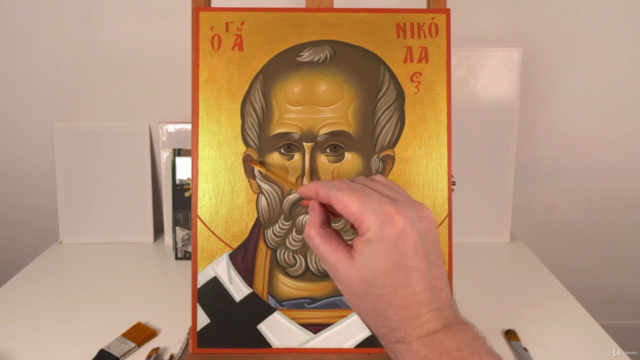 Learn how to paint Byzantine Icons (Part 4) – Screenshot 2