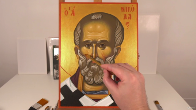 Learn how to paint Byzantine Icons (Part 4) – Screenshot 3