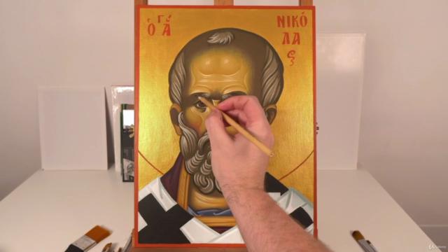 Learn how to paint Byzantine Icons (Part 4) – Screenshot 4