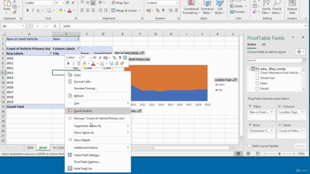 Microsoft Excel - Data Analysis & Visualization - Screenshot_01