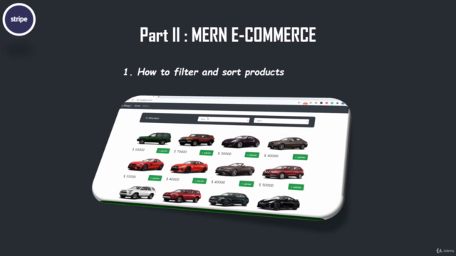 Laravel 8.X e-commerce VS React Js e-commerce with stripe – Screenshot 3