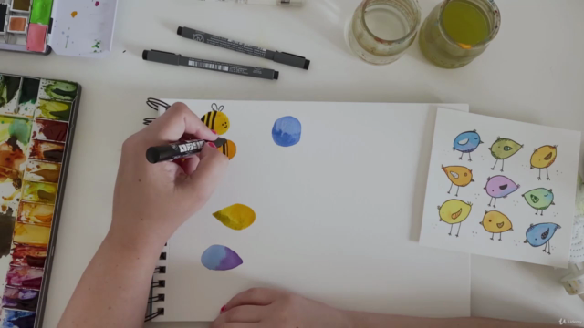 WATERCOLOR BASICS: 5 projects to unlock your creativity – Screenshot 3