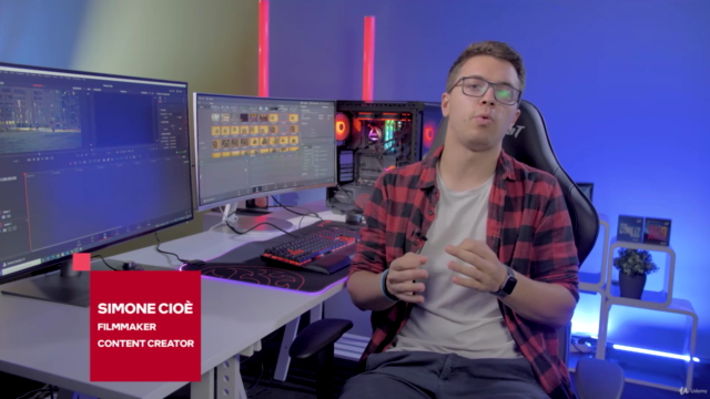 Crea con Simone Cioé il tuo video con Da Vinci Resolve – Screenshot 1