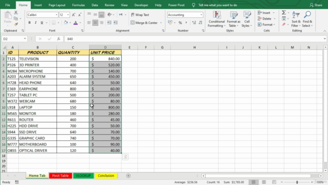 MS Excel: Microsoft Excel crash course for beginners 2022 - Screenshot_01