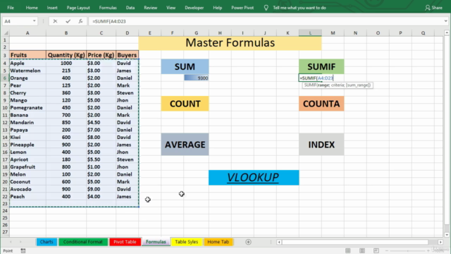 MS Excel: Microsoft Excel crash course for beginners 2022 - Screenshot_03