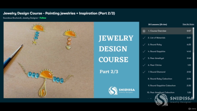 Jewelry Design Course 3/3 – Screenshot 2