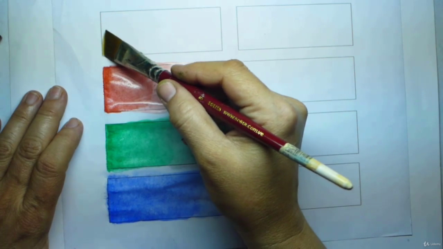 Watercolor Painting from the basics! Learn by doing projects – Screenshot 3