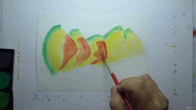 Watercolor Painting from the basics! Learn by doing projects – Screenshot 4