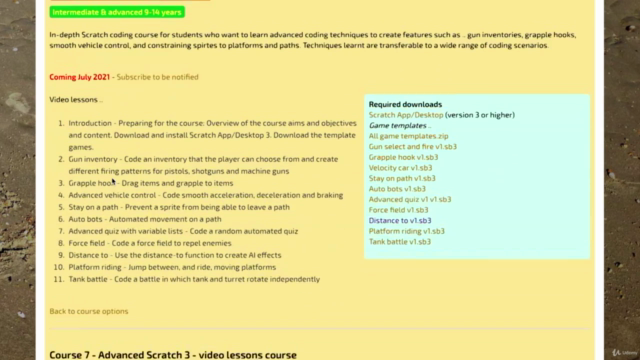 Scratch games coding for kids - Advanced Scratch 2 – Screenshot 1