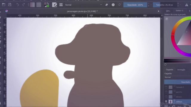 Animação cut out para JOGOS 2D no BLENDER – Screenshot 1