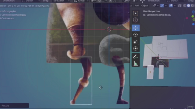 Animação cut out para JOGOS 2D no BLENDER – Screenshot 3