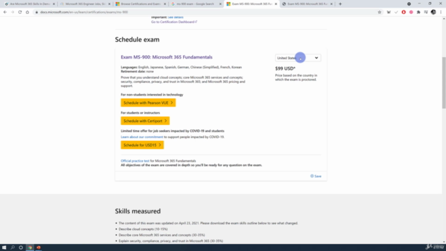 MS-900 Exam: Microsoft 365 Fundamentals Course + DEC 2021 - Screenshot_02