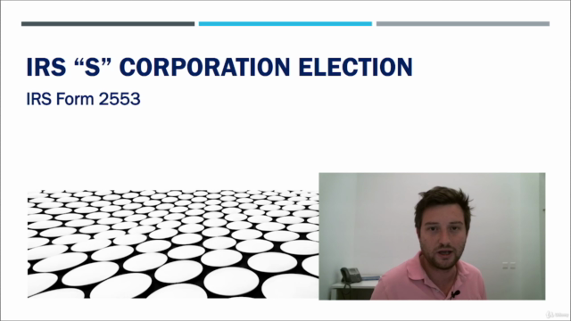 IRS Form 2553 "S" Corporation Election - Screenshot_01