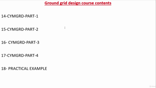 Substation ground design – Screenshot 4