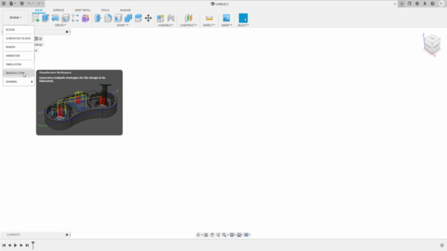 Fusion 360 CAD 3D Szybki Start – Screenshot 1