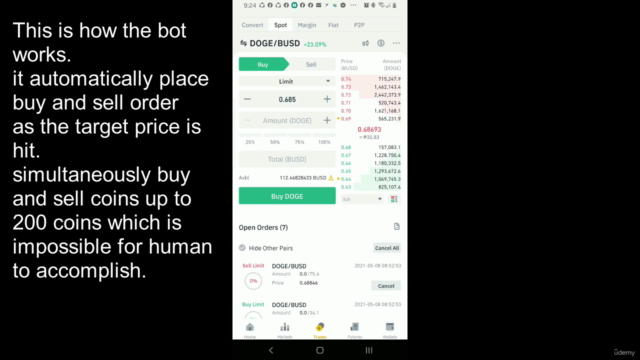 Cryptocurrency Binance Coinbase Trading Bots Passive Income - Screenshot_01