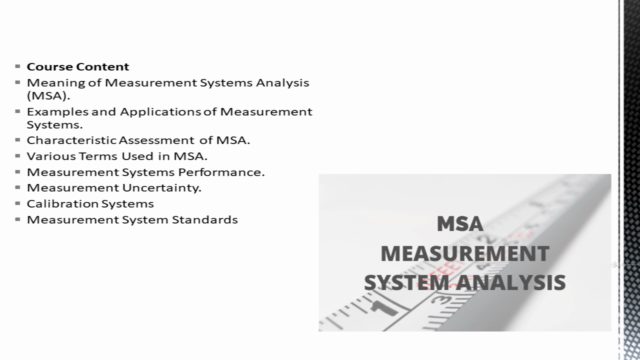 Measurement Systems Analysis (MSA) Training Course – Screenshot 4