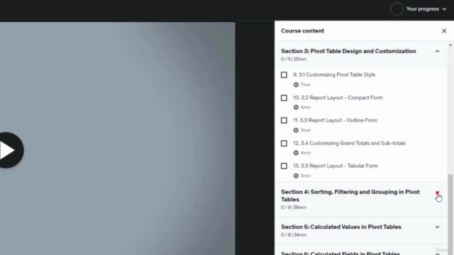 Microsoft Excel: Pivot Tables to Dashboard- Beginner's Guide – Screenshot 2