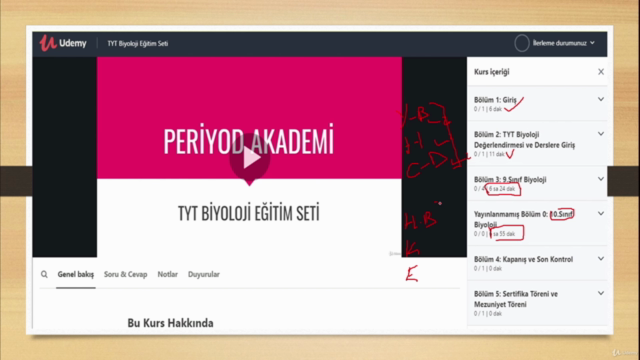 TYT Biyoloji Eğitim Seti – Screenshot 4