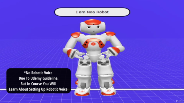 Humanoid Robot Animation – Screenshot 1