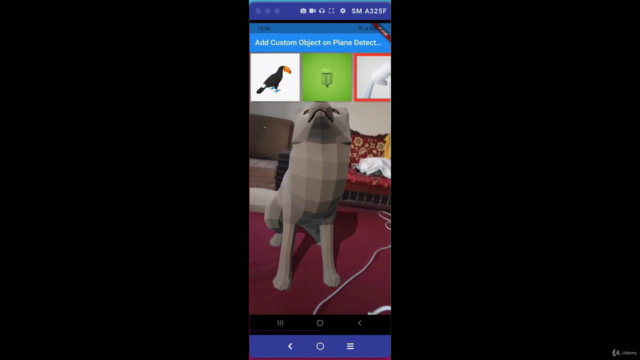 Flutter Augmented Reality Course - Build 10+ Mobile AR Apps - Screenshot_04