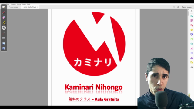 Kaminari Nihongo - Princípios da Língua Japonesa – Screenshot 1