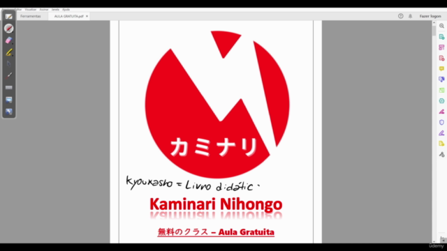 Kaminari Nihongo - Princípios da Língua Japonesa – Screenshot 2