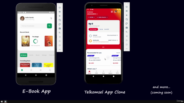 Membuat Aplikasi dengan Flutter dari Basic sampai Advance UI – Screenshot 2