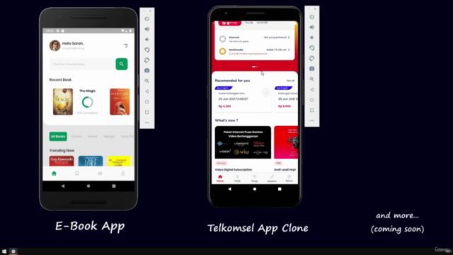 Membuat Aplikasi dengan Flutter dari Basic sampai Advance UI – Screenshot 3