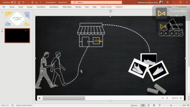 How to Create Animated Videos with Power point بالعربي – Screenshot 4