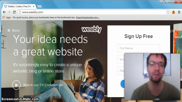 Build a Professional Business Website Using Weebly – Screenshot 3