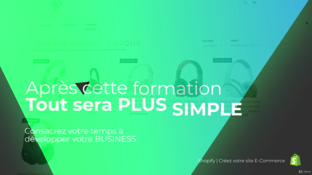 Shopify | Créer votre site E-Commerce de A à Z – Screenshot 4