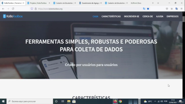 KoboToolbox e XLSForm do Básico a Avançado – Screenshot 1
