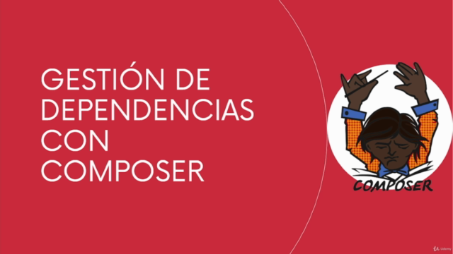 Gestión de dependencias con PHP y Composer – Screenshot 1