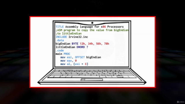 Assembly Language x86 Processors for beginners – Screenshot 2