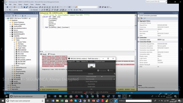 Curso de Segurança no SQL SERVER – Screenshot 4