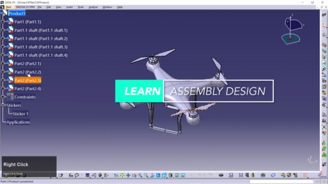 Catia V5 Zero to Hero | Catia V5 Beginners Course – Screenshot 4